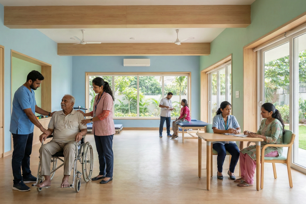 Modern medical facility